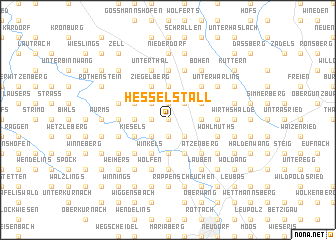 map of Hesselstall