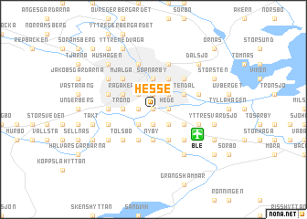 map of Hesse