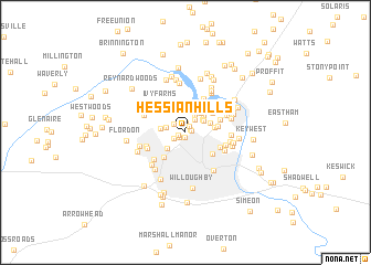 map of Hessian Hills