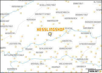 map of Heßlingshof