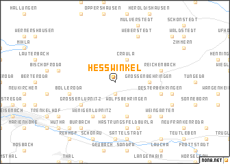 map of Heßwinkel