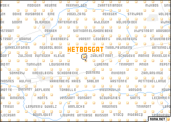 map of Het Bosgat