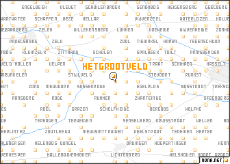 map of Het Groot Veld