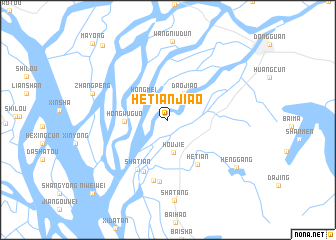 map of Hetianjiao