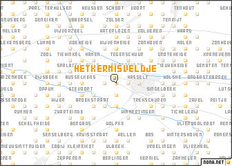 map of Het Kermisveldje