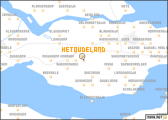 map of Het Oudeland