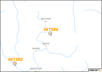 map of Hetsaw