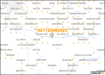 map of Hettenhausen
