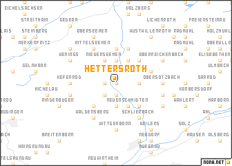 map of Hettersroth
