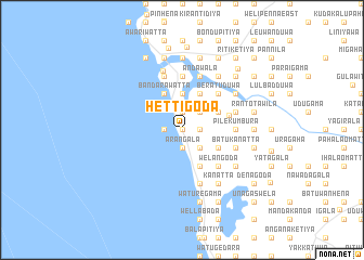 map of Hettigoda