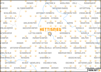 map of Hettisried