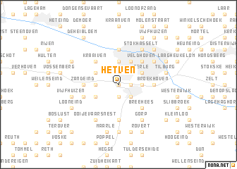 map of Het Ven