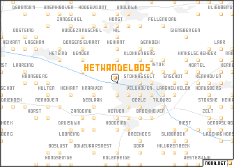 map of Het Wandelbos