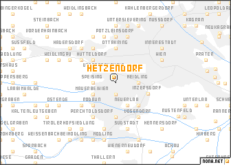 map of Hetzendorf