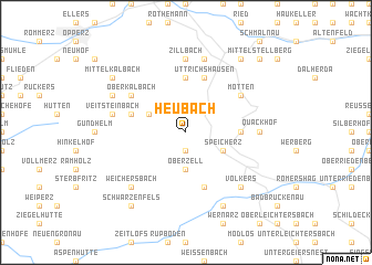 map of Heubach