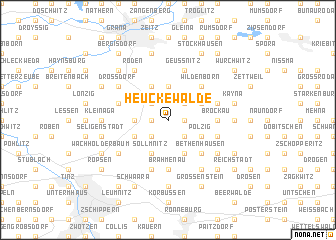 map of Heuckewalde