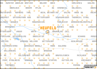 map of Heufeld
