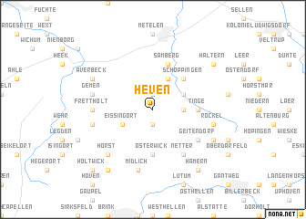 map of Heven