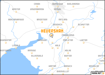 map of Heversham