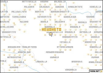 map of Hewaheta