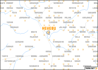 map of Hewebu