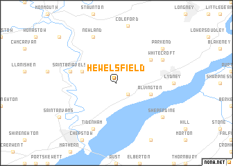 map of Hewelsfield