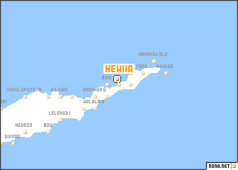 map of Hewiia