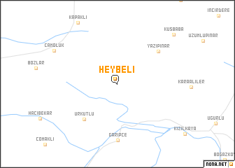 map of Heybeli