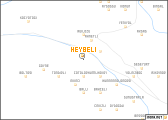 map of Heybeli