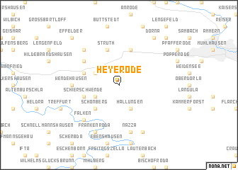 map of Heyerode