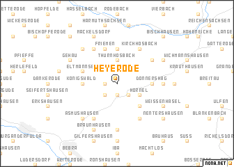 map of Heyerode