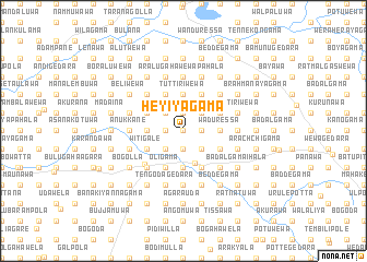 map of Heyiyagama