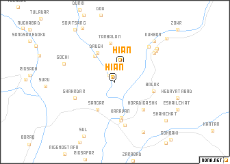 map of Hīān