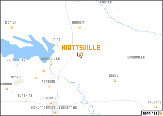 map of Hiattsville