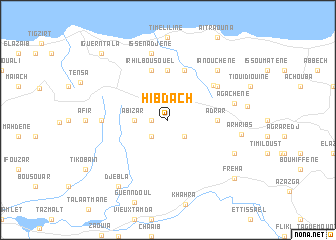 map of Hibdach