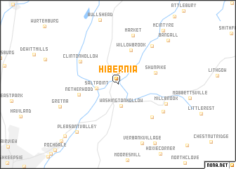 map of Hibernia