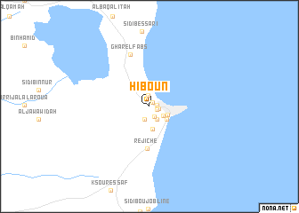 map of Hiboun