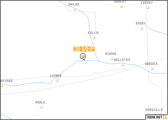 map of Hibsaw