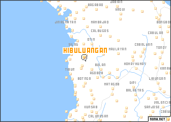 map of Hibuluangan