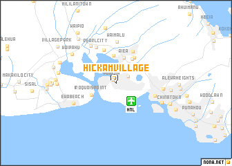 map of Hickam Village