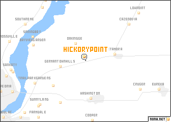 map of Hickory Point