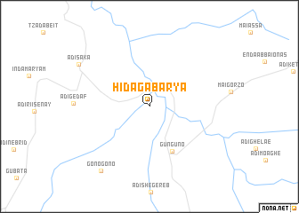 map of Hidaga Barya