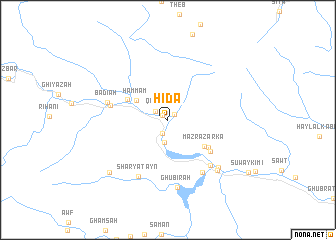 map of Hidā