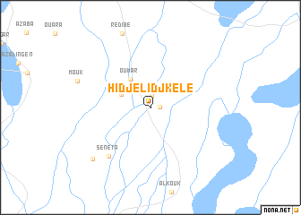 map of Hidjelidj Kele