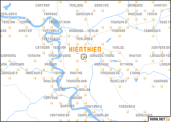 map of Hiến Thiện