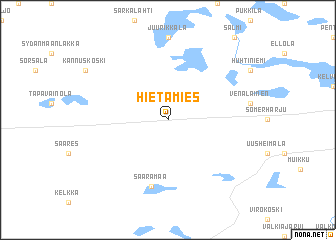 map of Hietamies