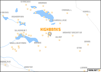 map of Highbanks