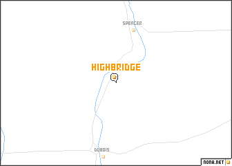 map of Highbridge