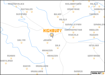 map of Highbury