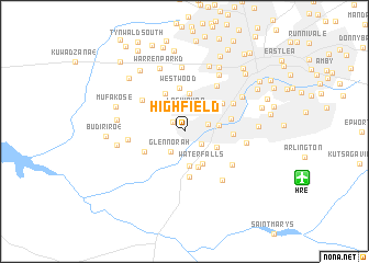 map of Highfield